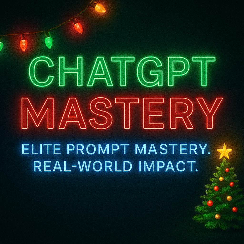 ChatGPT Mastery Simulator – Christmas edition cover